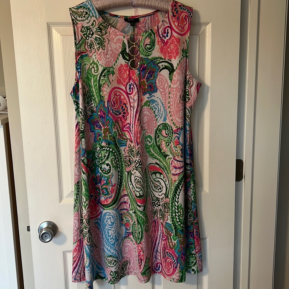 Multi-color dress by MSK